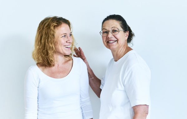 Frau Dr. Löw und Frau Dr. Wintner im Gespräch